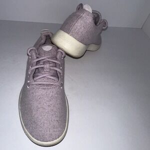 Allbirds Wool Runner Womens Size 8 Shoes Light Purple Casual Lace Up Sneaker